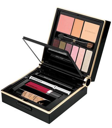 givenchy all in one collection makeup pallete|Givenchy black to light eyeshadow.